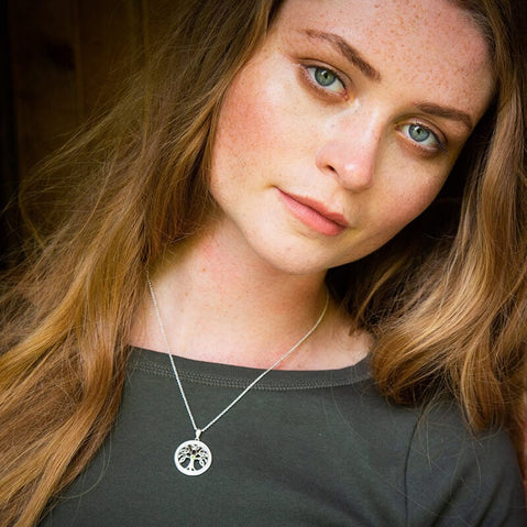 Silver Celtic Tree of Life Pendant