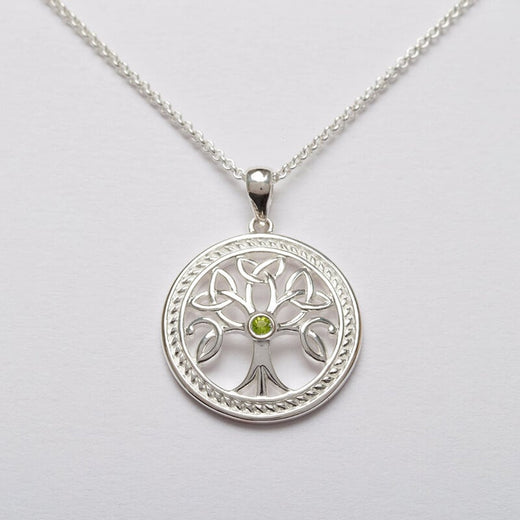 Silver Celtic Tree of Life Pendant