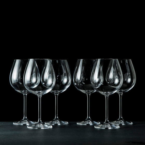 Tipperary Crystal Connoisseur Set of 6 Wine Glasses