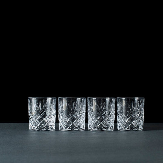 Galway Crystal Renmore Whiskey Glasses Set of 4