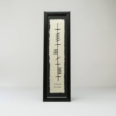 Ogham Irish Writing