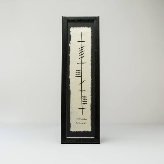 Ogham Irish Writing