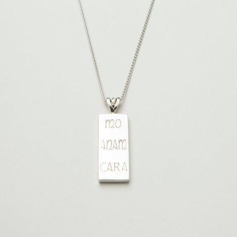 Ogham My Soulmate Pendant 18k Gold