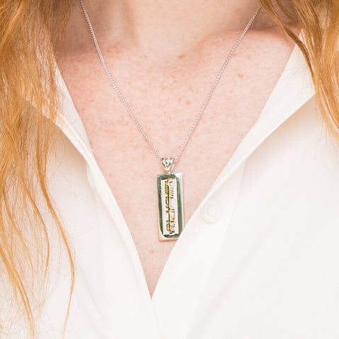 Ogham My Soulmate Pendant 18k Gold