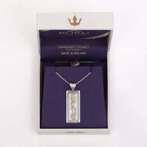 Ogham My Soulmate Pendant 18k Gold