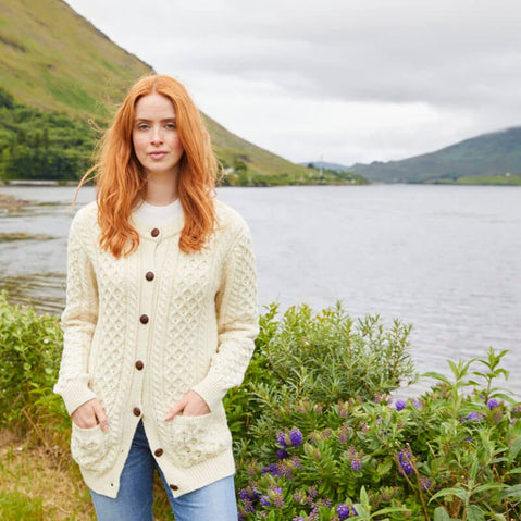 The Banna Aran Cardigan