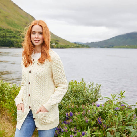 The Banna Aran Cardigan