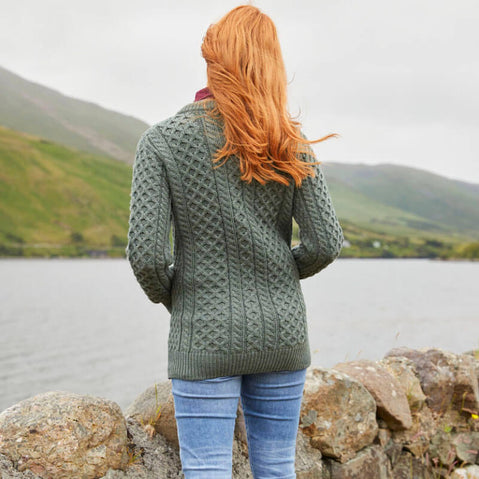 The Banna Aran Cardigan