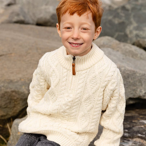 Boys Aran Sweater