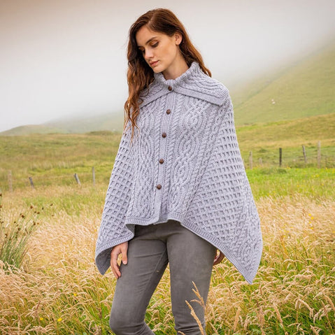 The Tullagh Aran Poncho