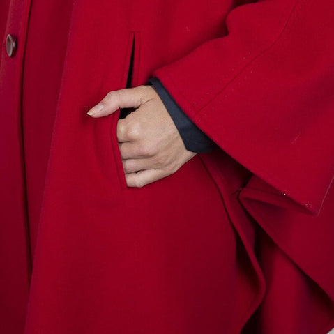 Wool and Cashmere Evening Cape