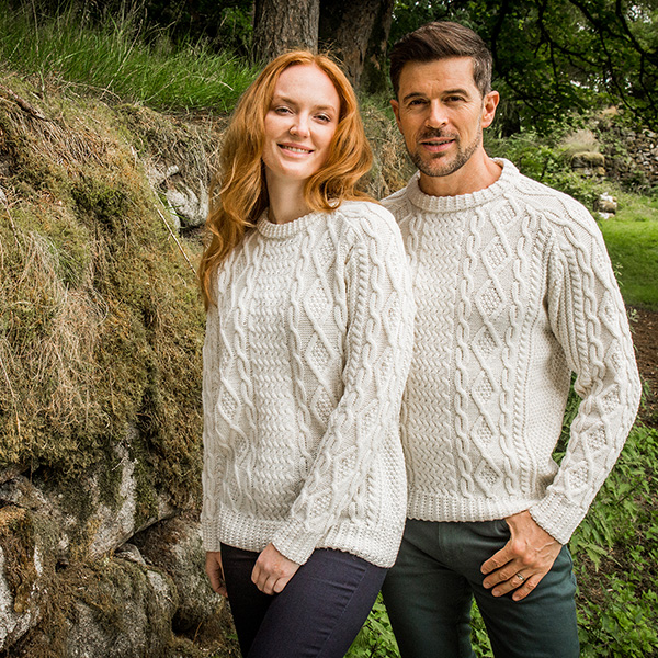 Munk vedholdende plasticitet Presenting The County Collection of Aran Sweaters by The Irish Store - The  Irish Store