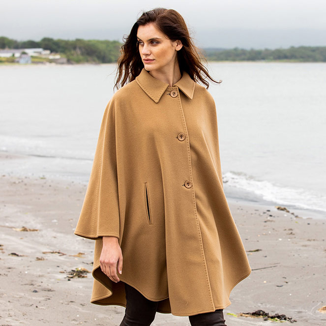 Camel cape fall winter collection