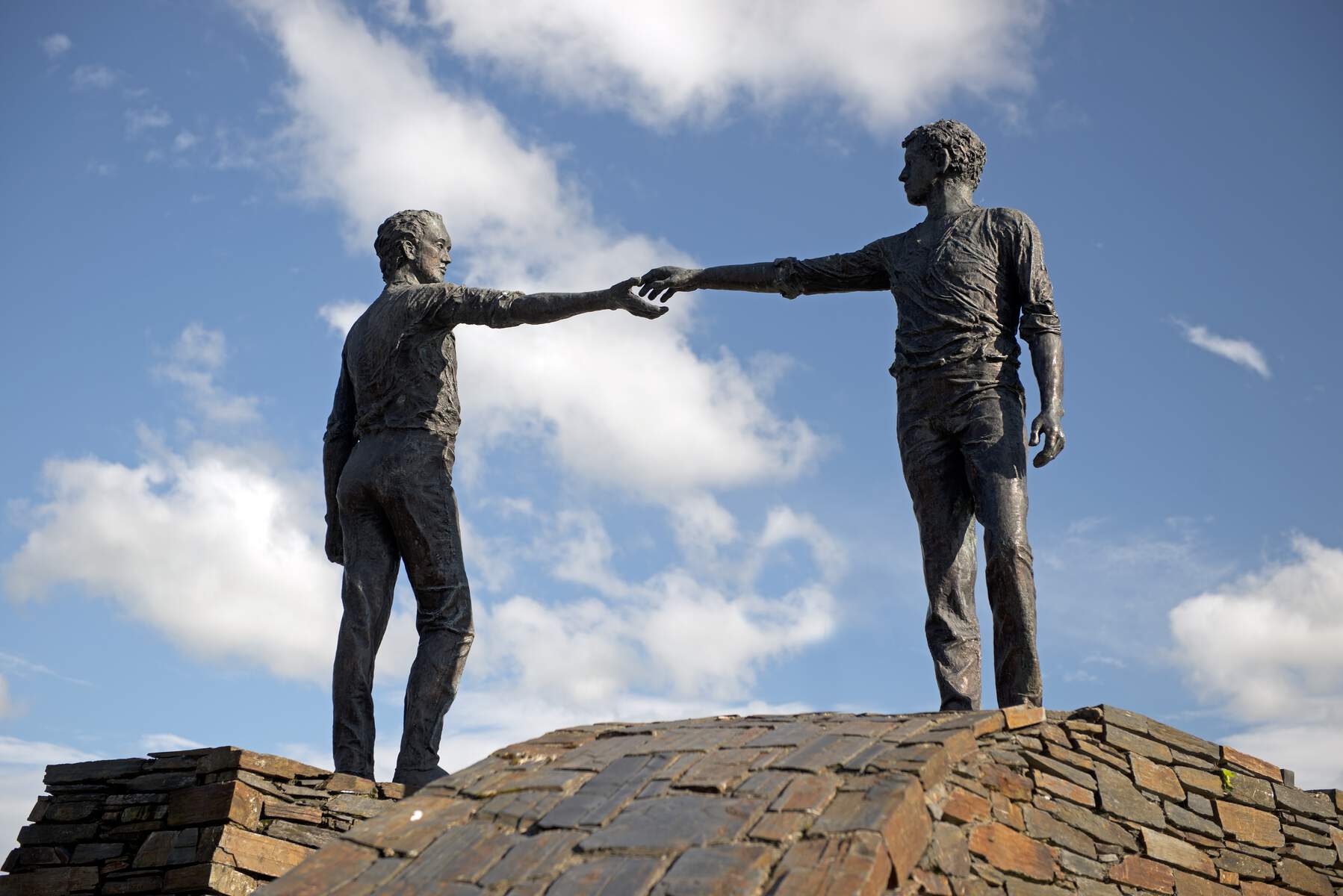 Hands Across the Divide Sculpture
