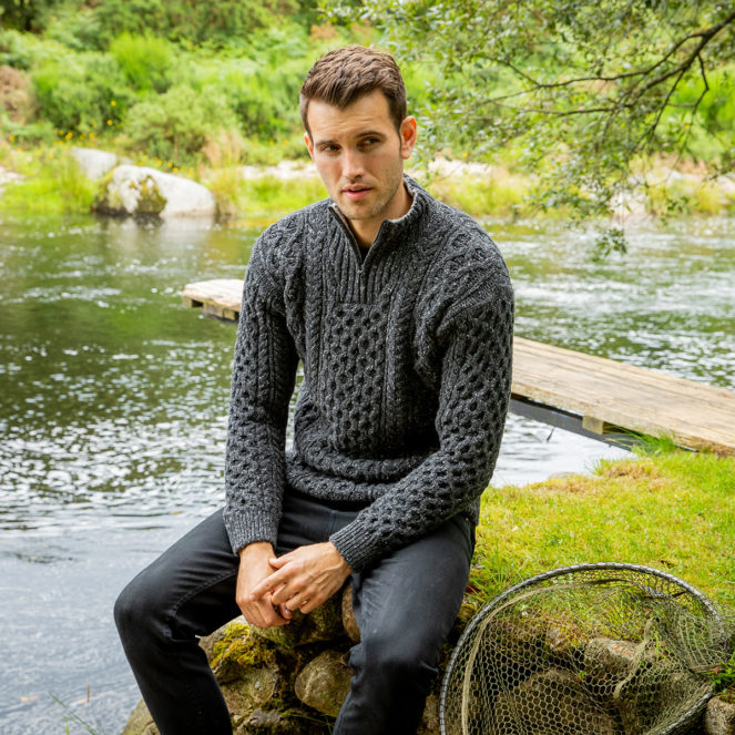 Winter Collection The Curragh Aran Sweater