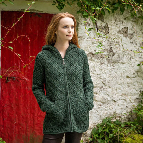 Women's Signature Aran Zipper Hoodie