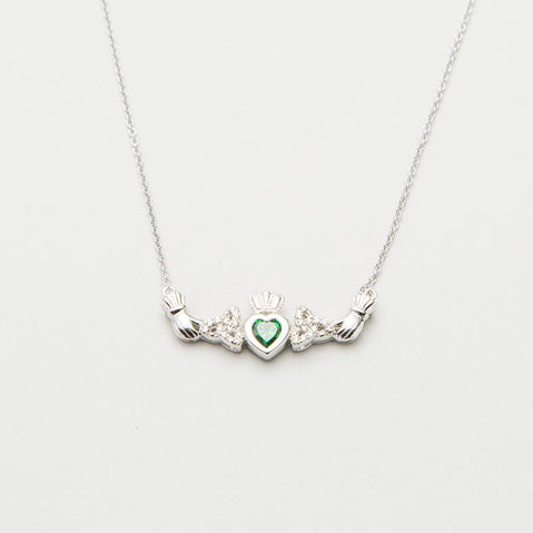 Personalised Mothers Trinity Knot Pendant One Stone