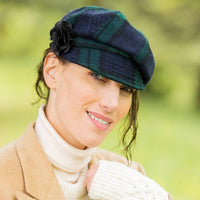 Ladies Irish Wool Newsboy Cap