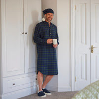 Men's Cotton Flannel Nightshirt