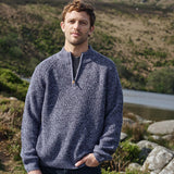 Le pull Killybegs à demi-zip 