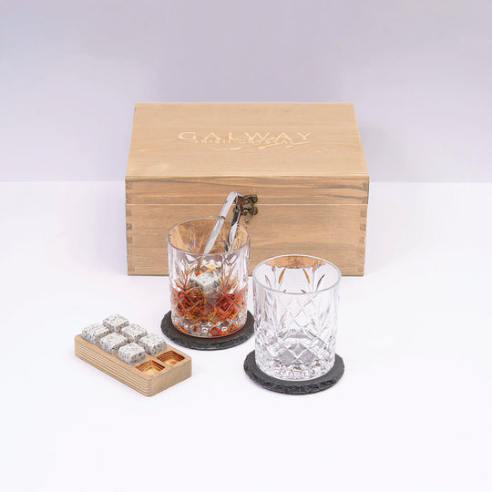 Galway Crystal Renmore Whiskey Gift Set