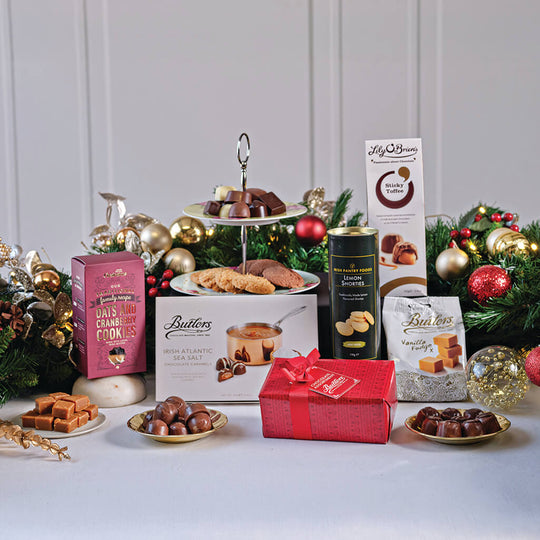 Sweet Irish Gift Box with Butlers chocolates, Lily O'Brien's chocolates, Irish oat cookies and luxury Irish sweet treats
Alternative SEO Versions
Option 2