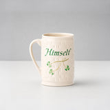 Belleek Irish Pottery Mug Himself Crème 
