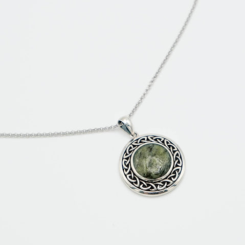 Connemara Marble Celtic Knot Jewelry Set