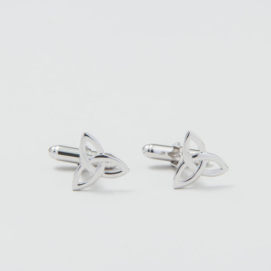 Silver Trinity Knot Cufflinks