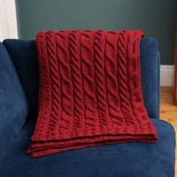 Supersoft Merino Aran Throw