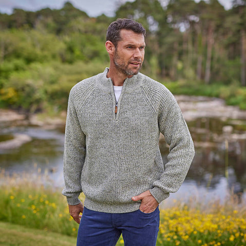 The Killybegs Half-Zip Sweater