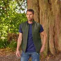 Men's Herringbone Irish Windbreaker Vest