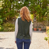 Women's Herringbone Irish Tweed Vest