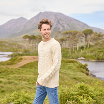 The Hand Knit Aran Sweater