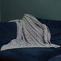 Supersoft Merino Aran Throw