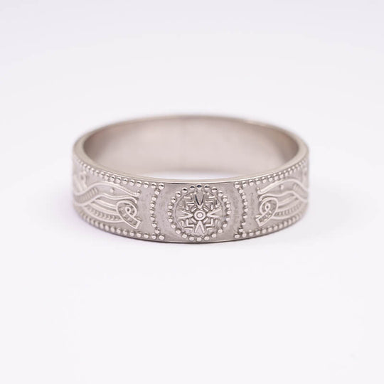 Men's Celtic Warrior Wedding Band