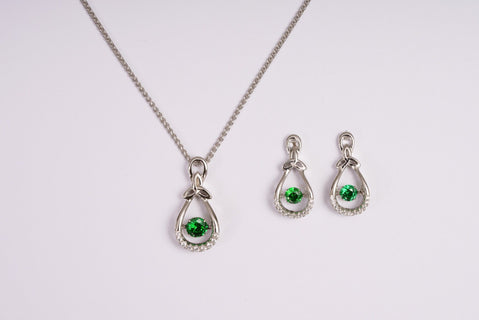 Dancing Stone Trinity Knot Pendant