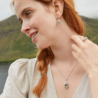 Dancing Stone Trinity Knot Pendant
