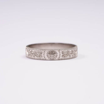 Women's Celtic Warrior Wedding Band
