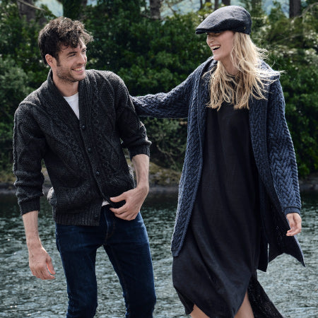Men's Irish Sweaters — Aran & Fisherman | The Irish Store