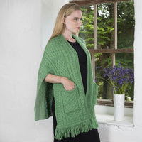 Merino Wool Pocket Shawl