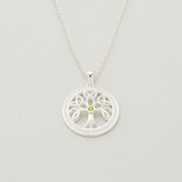 Silver Celtic Tree of Life Pendant