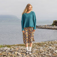 The Rusheen Cropped Aran Sweater