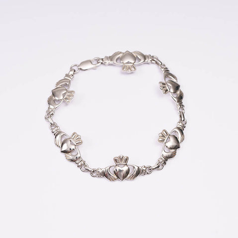 Claddagh Link Bracelet