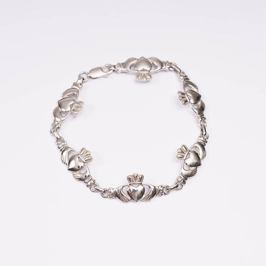 Claddagh Link Bracelet