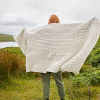 Aran Throw Blanket