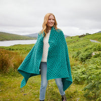 Aran Throw Blanket
