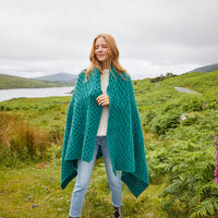 Aran Throw Blanket