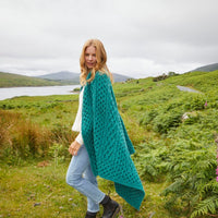 Aran Throw Blanket