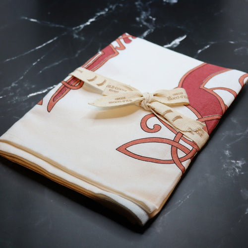 Celtic Cat Tea Towel